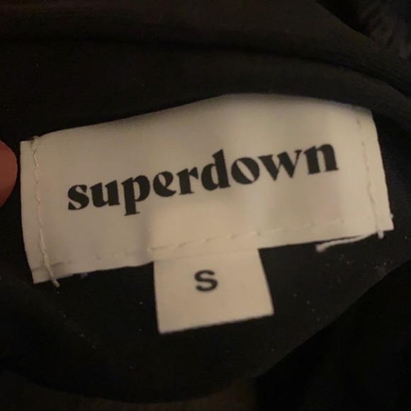 Cece crop top in black - Picture 4 of 4